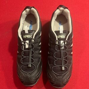 Apex Black Bungee Lace Men's Athletic Shoes